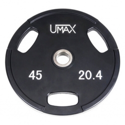 25 lb Umax Urethane Olympic Grip Plate